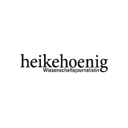 Logo von Wissenschaftsjounalistin Heike Hoenig